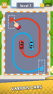 Draw Parking-Car Puzzle
