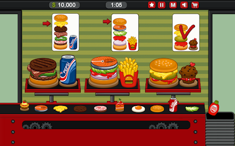 Burger Maker Game 3D
