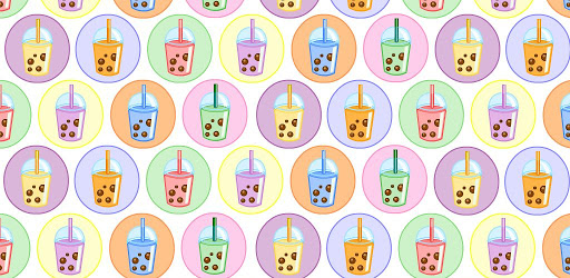 Kawaii Bubble Tea Wallpaper on Windows PC Download Free - Bubble -  