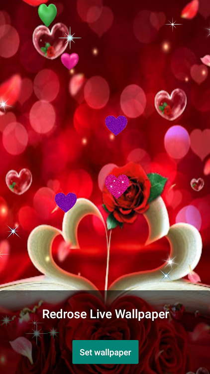 Hoa hồng đỏ là biểu tượng của tình yêu và sự lãng mạn. Và nay bạn có thể đưa nó trực tiếp lên màn hình điện thoại của mình với ứng dụng Red Rose 3d Live Wallpaper của JPG Tech.
