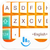 Orange Oarigami Keyboard Theme icon