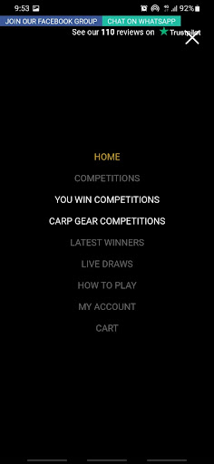 You Win Competitions Screen 3