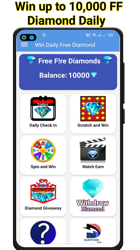 Win Daily Free Diamonds ?  Fire, Cobra, Alok