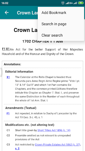 All UK Laws Screen 3