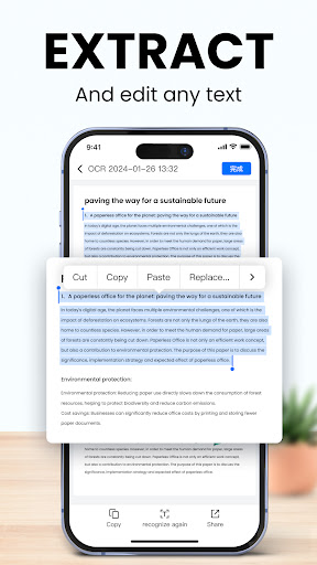 Screenshot of LightPDF Scanner: Scan & OCR