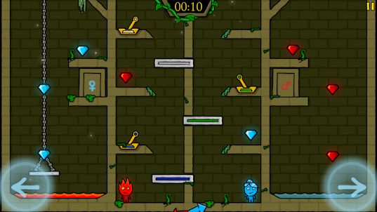 Jogue Templo da Floresta Fireboy e Watergirl, um jogo de Habilidade