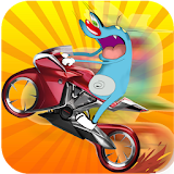 Motorcycle Driver Oggy icon