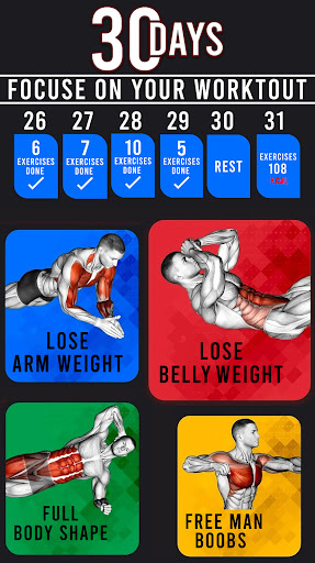 Lose Weight For Men - Workout Screen 2