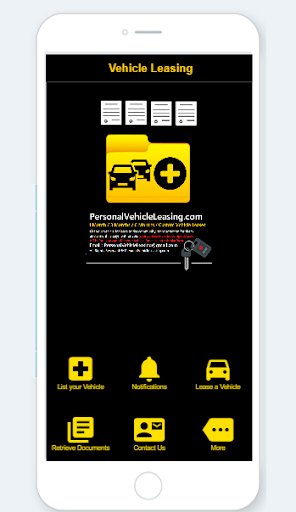 Android application Vehicle Leasing screenshort