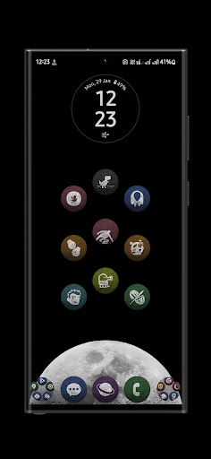 Screenshot of Moonlight Colors Icon Pack