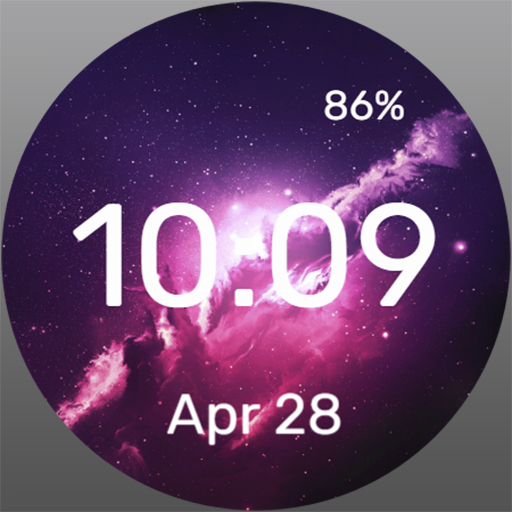 Space Landscape - Watch Face Download on Windows