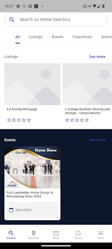 Android application Home Directory App screenshort