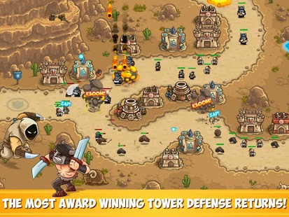 Pamja e ekranit të Kingdom Rush Frontiers TD