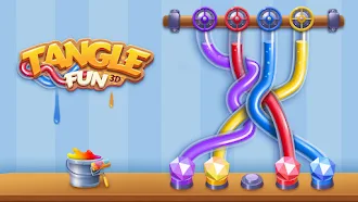 Game screenshot Tangle Fun 3D- Untie all knots mod apk
