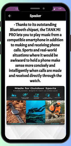Kospet Smart Watches Guide Screen 3