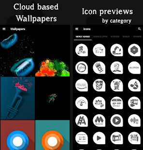 Captura de pantalla del paquet d'icones de Luzicon