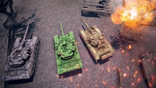 Tank war 3d: Epic Battle Arena Screen 2
