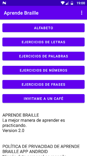 Vista previa de la aplicación