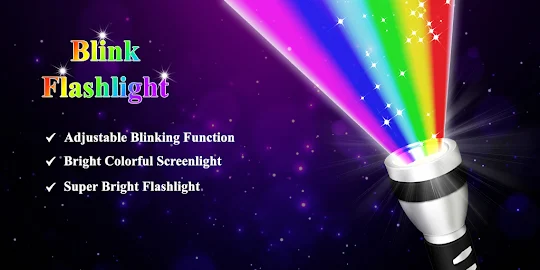 Blink Flashlight Color Lights
