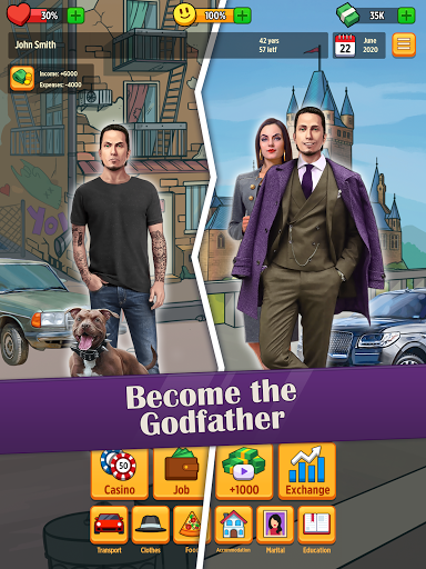 Télécharger Mafia Boss: Money & Business Life Simulator Game APK MOD (Astuce) screenshots 6