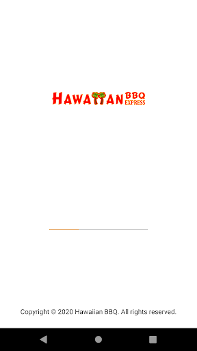Android application Hawaiian BBQ screenshort