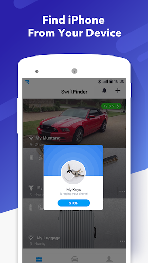 Screenshot of SwiftFinder