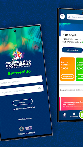 Carrera a la excelencia Screen 2