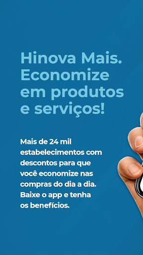 Android application Hinova Mais screenshort