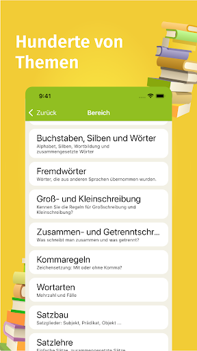 Screenshot of Deutsche Rechtschreibung