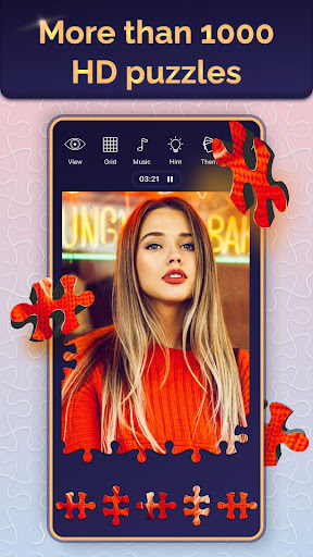 Android application MG Puzzle: jigsaw puzzle screenshort