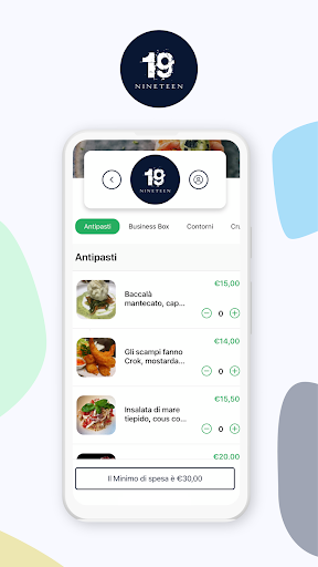 Android application Nineteen screenshort