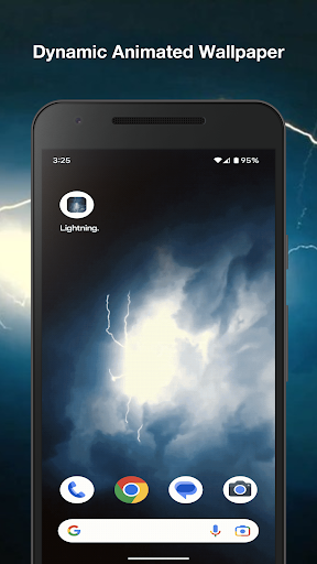 Lightning Strike Wallpaper Screen 2
