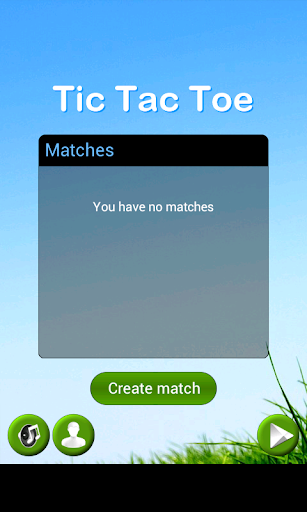 Android application Tic Tac Toe screenshort