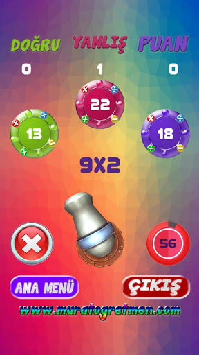 Çarpma - Bölme Oyunu