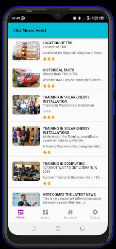 Android application TRU-NW screenshort