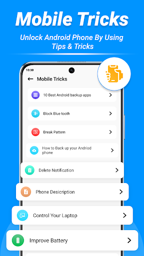 All Secret Codes for Android Screen 3