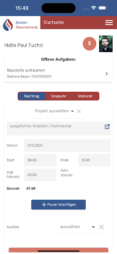Besker Haustechnik Screen 3