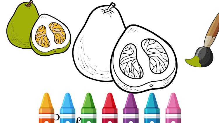 Fruits And Vegetables Coloring - 1.02 - (Android)