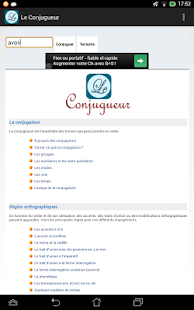 Le Conjugueur Screenshot