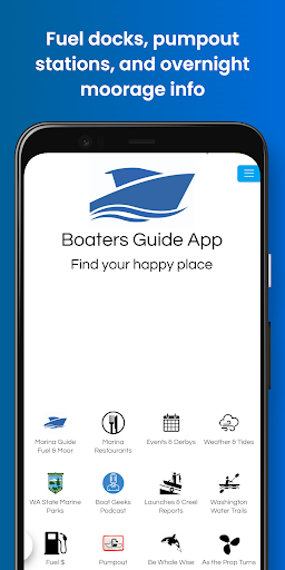 Android application Boater's Guide screenshort