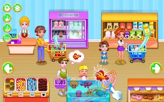 Supermarket Go Shopping - Screenshot 2