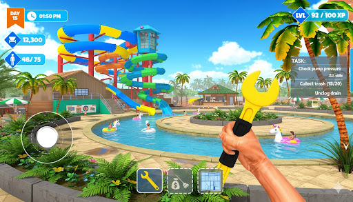 Waterpark Tycoon Simulator 3D screenshot 2
