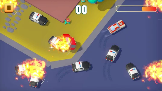 Escape Quest: Police Car Chase