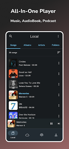 MaruAudio - Cloud Music Playerのおすすめ画像1