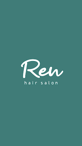 Android application hair salon Ren　公式アプリ screenshort