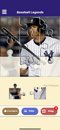 Android application Baseball Legends Puzzle screenshort