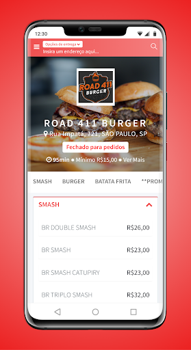 Android application Road 411 screenshort