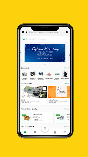 XdelShop: Food Delivery & More Screen 2