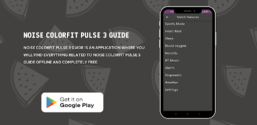 Noise ColorFit Pulse 3 Guide Screen 3