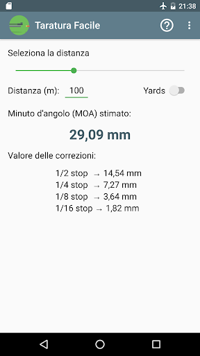 Anteprima dell'app